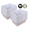 Home Master 50PCE Storage Baskets Stackable Multipurpose Space Saving Bulk 18cm