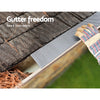 Gardeon Gutter Guard Aluminium Mesh 60M 100x20cm Silver