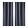 Artiss 2X Blockout Curtains Eyelet 300x230cm Charcoal