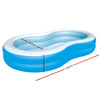 Bestway Kids Pool 262x157x46cm Inflatable Above Ground Swimming Pools 544L