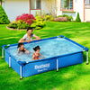 Bestway Swimming Pool 221x150x43cm Steel Frame Above Ground Pools 1200L