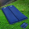 Weisshorn Self Inflating Mattress Camping Sleeping Mat Air Bed Pad Double Navy 10CM Thick