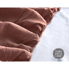 Cosy Club Sheet Set Cotton Sheets King Vanilla Rhubarb