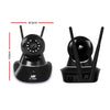 UL Tech Set of 2 1080P Wireless IP Cameras - Black