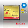 SanDisk 128GB Extreme CompactFlash Card with (write) 85MB/s and (Read)120MB/s - SDCFXSB-128G