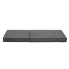 Giselle Bedding Foldable Mattress Folding Foam Bed Mat Single Grey