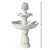 Gardeon Solar Water Feature 3 Tiers Ivory 93cm