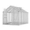 Greenfingers Aluminium Greenhouse Green House Polycarbonate Garden Shed 2.4x2.5M