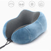 Travel Pillow Memory Foam Neck Pillow With 3D Eye Mask & Earplugs