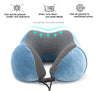 Travel Pillow Memory Foam Neck Pillow With 3D Eye Mask & Earplugs