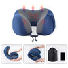 Travel Pillow Memory Foam Neck Pillow With 3D Eye Mask & Earplugs