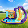 AirMyFun Inflatable Water Slide Kids Jumping Trampoline Castle Double Slide