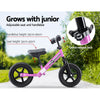 Rigo Kids Balance Bike Ride On Toys Push Bicycle Wheels Toddler Baby 12" Bikes Pink