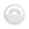 Clip on Selfie LED Flash Fill Light Camera Portable Rechargeable Ring