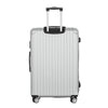 Wanderlite 28'' Luggage Travel Suitcase Set TSA Carry On Hard Case Light Grey