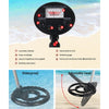 Metal Detector 180MM Deep Sensitive Waterproof Treasure Hunter Gold Digger Black