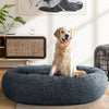 i.Pet Pet Bed Dog Cat 110cm Calming Extra Large Soft Plush Dark Grey