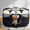 i.Pet Dog Playpen Pet Playpen Enclosure Crate 8 Panel Play Pen Tent Bag Puppy Fence 2XL