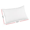 Giselle Bedding Goose Feather Down Pillow Luxury Twin Pack