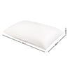 Giselle Bedding Memory Foam Pillow Bamboo Cover Twin Pack