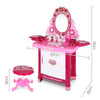 Keezi 30 Piece Kids Dressing Table Set - Pink