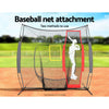 Everfit Baseball Net Pitching Kit with Stand Softball�Training Aid Rebound Net