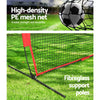 Everfit 1.8m Football Soccer Net Portable Goal Net Training 3 Target Zone