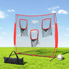 Everfit 1.8m Football Soccer Net Portable Goal Net Training 3 Target Zone