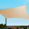 Instahut Sun Shade Sail Cloth Shadecloth Rectangle Heavy Duty Sand Canopy 3x4m