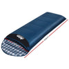 Weisshorn Sleeping Bag Single Thermal Camping Hiking Tent Blue 0�C