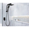 Cefito Shower Mixer Tap Wall Bath Taps Bathroom Basin Faucet Vanity Brass Black