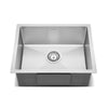 Cefito 54cm x 44cm Stainless Steel Kitchen Sink Under/Top/Flush Mount Black