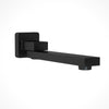 Cefito Bathroom Tap Wall Bath Spout 180 Swivel Bathtub Shower Mixer Square Black