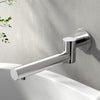 Cefito Bath Spout Wall Mounted Square Bathtub Bathroom Spa Swivel Silver