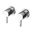 Cefito Bathroom Tap Shower Twin Tap Faucet Basin Sink Bath Swivel Chrome