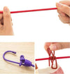 Travel Portable Clothesline 12 Clips Laundry Hanger Durable Rope Line