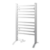 Devanti Electric Heated Towel Rail Rails Warmer Rack Aluminium 10 Bars