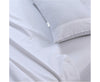 Elan Linen 100% Egyptian Cotton Vintage Washed 500TC White King Bed Sheets Set