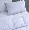 Elan Linen 100% Egyptian Cotton Vintage Washed 500TC White King Single Quilt Cover Set