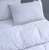 Elan Linen 100% Egyptian Cotton Vintage Washed 500TC White Queen Quilt Cover Set