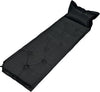 Trailblazer 9-Points Self-Inflatable Polyester Air Mattress With Pillow - BLACK