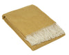 Hampton Throw - Merino Wool Blend - Ochre