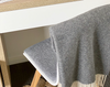 Hampton Throw - Merino Wool Blend - Dark Grey