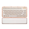 AZIO Retro Compact Keyboard Wh