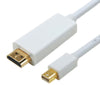 ASTROTEK Mini DisplayPort DP to HDMI Cable 3m - 20 pins Male to 19 pins Male Gold plated RoHS