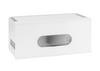 BRATECK Cable Management Box Material: ABS Dimensions 28.2x14x12.8cm -White