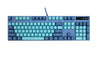 RAPOO V500 Pro Backlit Mechanical Gaming Keyboard - Spill Resistant, Metal Cover, Ideal for Entry Level Gamers--Cyan Blue