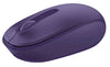 MICROSOFT Wireless Mobile Mouse 1850 Purple Mini USB Transceive