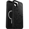 OTTERBOX Apple iPhone 14 Plus Symmetry Series+ Antimicrobial Case for MagSafe - Rebel (Black) (77-88942), 3X Military Standard Drop Protection