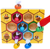 Wooden Bee Toddler Fine Motor Skill Toy - (Montessori Wooden Puzzle Early Learning Preschool Educational Kids)